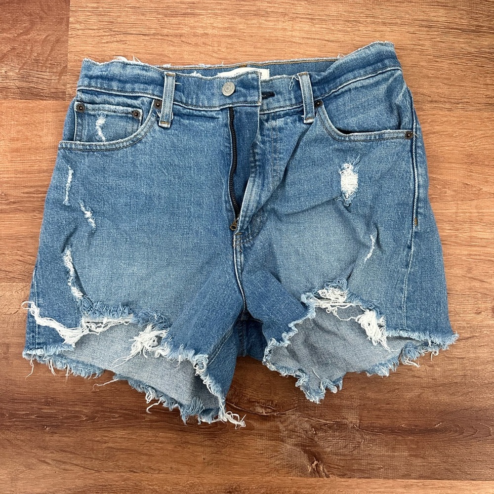 Abercrombie and Fitch Curve Love Mom Shorts
